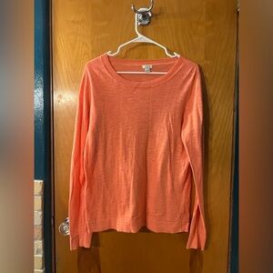 Women's Coral Long Sleeve Top